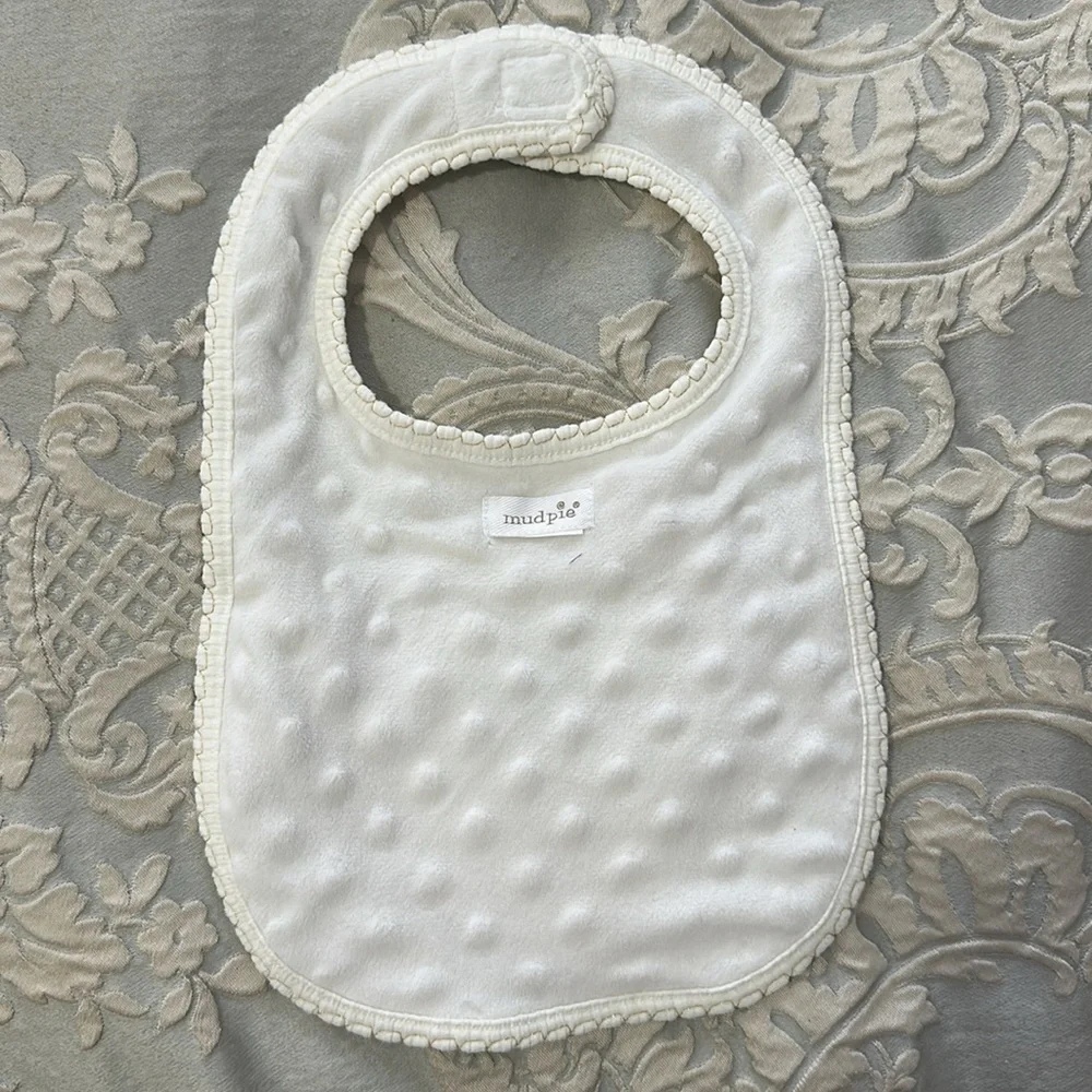 Mud Pie Owl Bib with Sequins